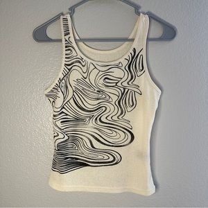 SHEIN Abstract Tanktop